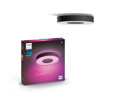 PHILIPS Hue White and Color Ambiance Infuse, Plafoniera Smart, Media, Bluetooh, 33.5 W, Nera