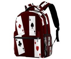 Zaino Per Adolescenti Attizzatoio Zaino Scuola Superiore Media Università Elementari E Medie Cartella Portatile Backpack