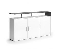 Vicco Credenza Amato Comodino Armadio Bianco Cassettone Armadio per TV