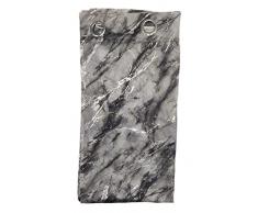 Generico Pannello Tenda arredo con Anelli Marble Effetto Marmo 140x280 cm
