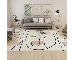 Liveinu Tappeti A Pelo Corto per Salotto Soggiorno Modern Design Tappeto per Salotto Arredamento Antiscivolo Lavabili Tappeto Classico Ornamenti 180x280cm STY-9-6
