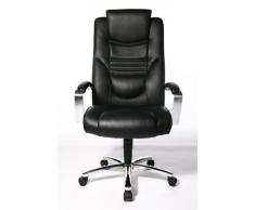 Topstar 8329D60 - Poltrona direzionale Soft Lux, Nero