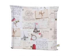 schwien Horst 6567314 cuscino imbottitura sgabello Java per mobili Tessile 75% cotone, 25% poliestere, multicolore