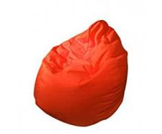 OUTLETISSIMO® Poltrona Sacco Pouf POUFF Puff PUF Rosso Modello Mega 90X135cm Nuovo Offerta