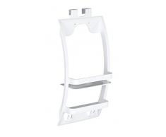 Wenko 8409100 - Mensola universale per doccia, in plastica, 53,5 x 26 x 13 cm, colore: Bianco