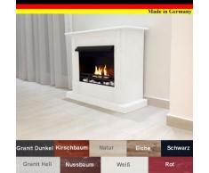 Bio Caminetto Caminetti Camino Modello Emily Premium - Scegli tra 9 colori (Granito luce)