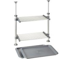 Ruco V144 - Scaffale da cucina, con fissaggio