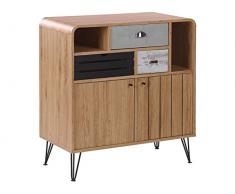 Beliani Credenza in colore legno chiaro Kyle