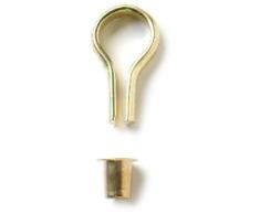 Bulk Hardware BH00003 Kit Supporti per Scaffalature con Perno Reggimensola e Sede in Acciaio Banjo, Placcatura Ottone, Bianco