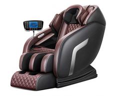 Burgherr - Poltrona massaggiante classica Zero Gravity, sedia relax