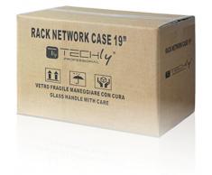 Techly Armadio Rack 19" a Muro 6U prof. 320 Grigio Assemblato (I-CASE EL-1006G32)