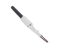 Resistenza ceramica stufa pellet 220v 300w candeletta ceramica stufa 100x10.5x6mm resistenza candeletta stufa (Aperto in alto)