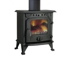 Stufa a legna/Termocamino Compatto in Ghisa 5/8 kW (Cod. 5805)