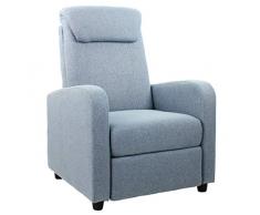 BRIGROS La voglia di fare - POLTRONA RELAX RECLINABILE STRUTTURA IN ACCIAIO E LEGNO IMBOTTITURA IN POLIURETANO ESPANSO poltrone per anziani poltrona reclinabile arredamento soggiorno poltrone relax