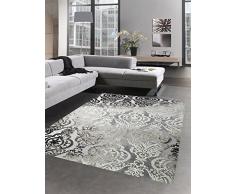 CARPETIA Tappeti Moderni Tappeto da Salotto Barocco Ornamenti Grigio Marrone Größe 80x150 cm