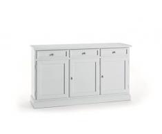 Credenza madia legno 3 ante e 3 cassetti. CLASSICO E MODERNO