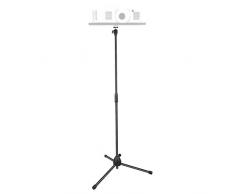 Neewer Stand Treppiedi per Proiettore da Terra Regolabile 78-124cm per Supporto Tavolino di Proiettore/Supporto Tavolino di Altoparlante/Reflex Digitali/Videocamere con Foro 1/4"