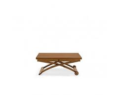 Calligaris Connubia by Tavolino Trasformabile Mascotte - Finitura: Impiallacciato Frassino WengË P128