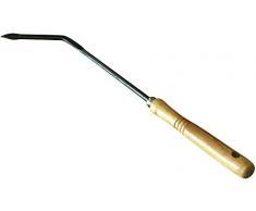 Kamino-Flam 333020 Attizzatoio Camino Stufa, Marrone/Argento, 50 cm