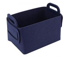 Fablcrew Cestino in Feltro, Cesto da Spese per Legna da Caminetto e Giornali Cesto Portariviste, Cestini portalegna, Camino Legno Borsa, Accessori per Caminetto