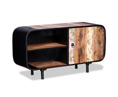 vidaXL Mobile Porta TV in Legno Mobiletto Arredo Credenza Salotto Televisore
