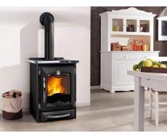 Termostufa Stufa a Legna La Nordica Termocucinotta Evo D.S.A. Nero KW 16,9
