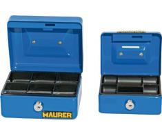 Cassetta portavalori verniciata con serratura a cilindro 12,5x95x55 cm