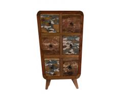 Mienloco (K26) antico teak TV Board comò gabinetto armadio Tavolo Shabby Credenza Vintage Retro