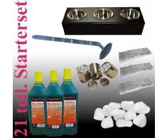 Bio Etanolo Camino, Caminetto Modello Rafael Premium - Scegli tra 9 colori (noce)