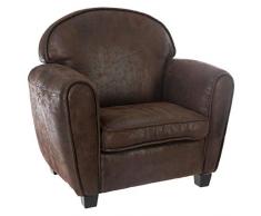 Poltrona per bambini Club, marrone