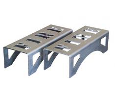 Alari compatti per inserti e stufe, design moderno e puroFIRE