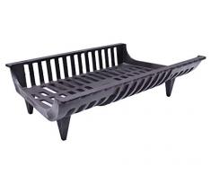 FONDERIA BONGIOVANNI Brucialegna in ghisa B01 portalegna per camino alare braciere in ghisa per camino …