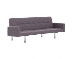 Festnigh Divano Letto Tessuto Moderno per Soggiorno con Braccioli,Divano a 3 Posti,Divano Letto 3 Posti,Divano Letto in Tessuto Moderno,Divano Letto da Salotto,Divano Letto Soggiorno e Cameretta