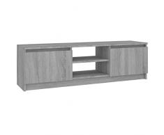 vidaXL Mobile TV Grigio Sonoma 120x30x35,5 cm in Legno Multistrato