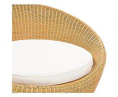 fantasie d oriente Poltrona in MIDOLLINO Naturale CM Diametro CM 125 Giardino Vimini