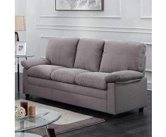 Stilprojectstore Divano 3 posti Francesca (Ecopelle Beige)