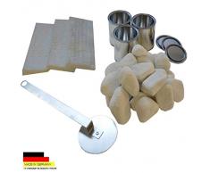 Grande 27 pezzo Starter Set per bioetanolo e Firegel Caminetti Caminetto Camino