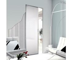 Controtelaio porte scorrevoli Scrigno Essential 80x210 cm per cartongesso spessore parete 100 mm