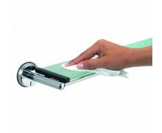 Brabantia Profile Bagno Mensola con Ripiano in Vetro, Inox Lucido