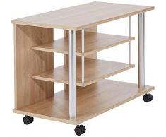 Maja 18988825 - Carrello porta TV in rovere sonoma (plastic replica), 80 x 54,5 x 40 cm