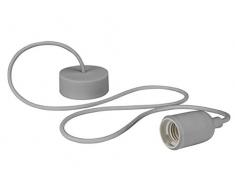 Velleman lamph01g lampada design a sospensione in corda vetro grigio