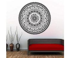 Mandala Modello Indiano Adesivo Decorazioni Per La Casa Yoga Adesivo Murale Carta Da Parati Mobile Decorazioni Per La Casa In Stile Moderno 59X59Cm