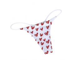 Mutande da Donna con Perizoma a T con Schiena Morbida e Comfort. Mutandine da Donna a Vita Bassa Sexy Mutande Post Parto Mantice
