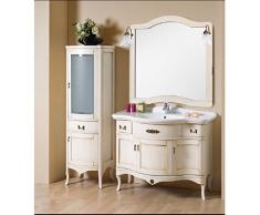 Bagno Italia Mobile arredo da bagno Donatello cm 110 arte povera decapè in 4 colori mobili I