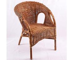 fantasie d oriente Poltrona Vimini rattan midollino Naturale color noce rinforzata in tutte le sua parti robusta