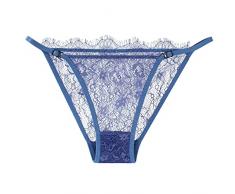 Mutandine da Donna in Pizzo con Cinturino Sottile Regolabile Mutandine Trasparenti Sexy Senza Cuciture Mutande Post Parto Mantice