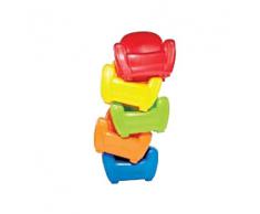 Chicco 30004 Poltroncina, 82x40x49, Colori assortiti: Rosso/Blu/Arancione/Verde