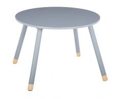 Atmosphera Kids - Tavolo per bambini, 60 cm, colore: Grigio