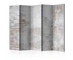 murando Paravento Calcestruzzo Loft 225x172 cm Stampa unilaterale su Tela in TNT Parete Divisoria Interno Separatore Stanza Pieghevole Decorazioni f-C-0139-z-c