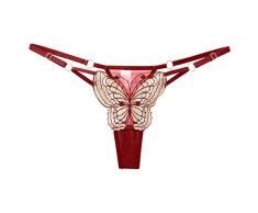 Slip Sexy Mutande Vita Bassa Perizoma Mutandine da Donna Ricamo Mutandine da Donna Mutande Post Parto Mantice